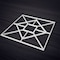 Ekena Millwork Medium Jamestown Decorative Fretwork Wall Panels in Architectural PVC, 15 3/8"W x 15 3/8"H x 3/8"T WALP16X16JTN - alternate 5